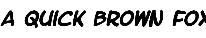 Preview of LetterOMatic! Bold font
