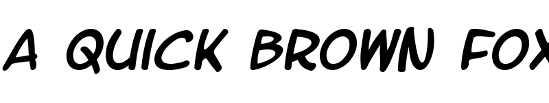 Preview of LetterOMatic! Italic font