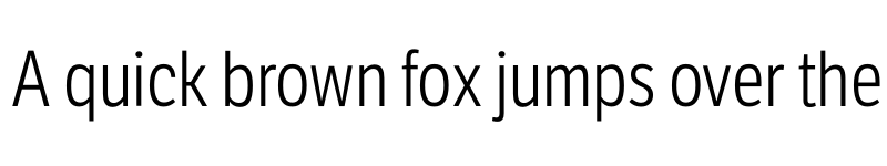 Preview of LFT Etica Condensed Light font