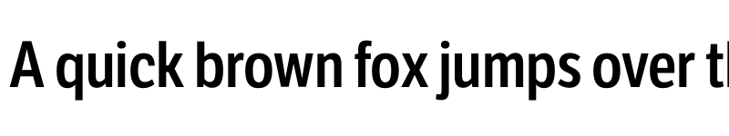 Preview of LFT Etica Condensed SemiBold font