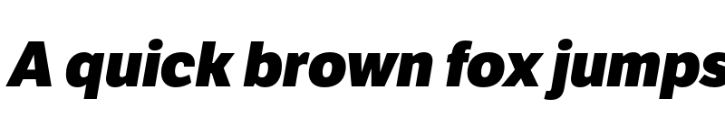 Preview of LFT Etica ExtraBold Italic font