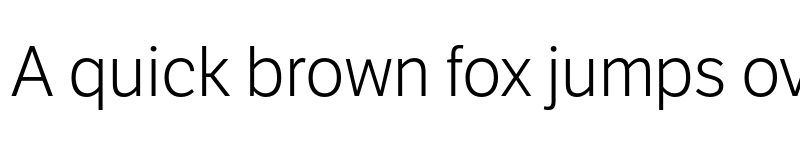 Preview of LFT Etica Light font