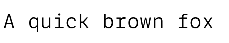 Preview of LFT Etica Mono Book font