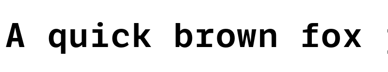 Preview of LFT Etica Mono Semibold font