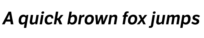 Preview of LFT Etica SemiBold Italic font