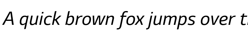 Preview of LG Smart Regular Italic font