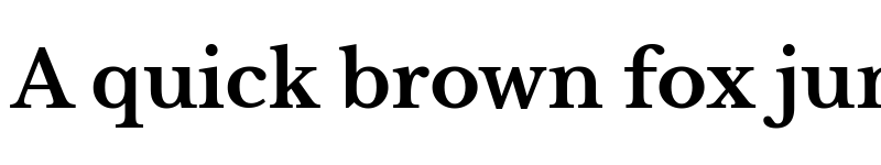 Preview of Libre Baskerville Bold font