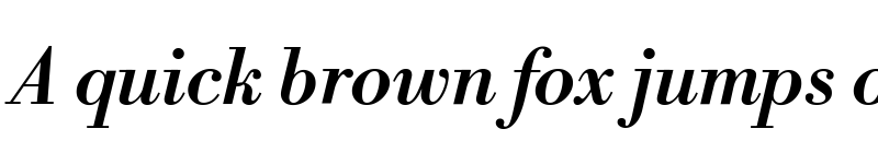 Preview of Libre Bodoni Medium Italic font