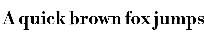 Preview of Libre Bodoni SemiBold font
