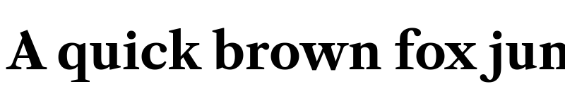 Preview of Libre Caslon Text Bold font