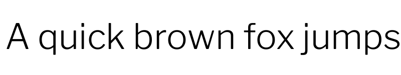 Preview of Libre Franklin Light font