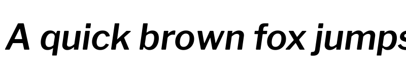 Preview of Libre Franklin SemiBold Italic font