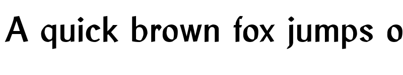 Preview of Libris ADF Std Bold font