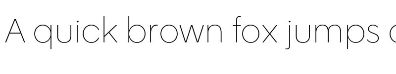 Preview of Liebling Thin font