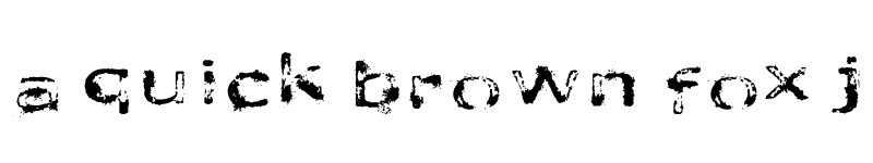 Preview of like fonts in the rain Regular font