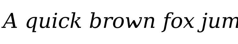 Preview of Lilongue Italic font