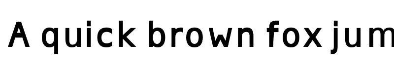 Preview of Lilongue Sans Bold font