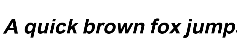 Preview of Lima Bosonto Unicode Italic font