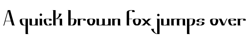 Preview of Limerick Regular font
