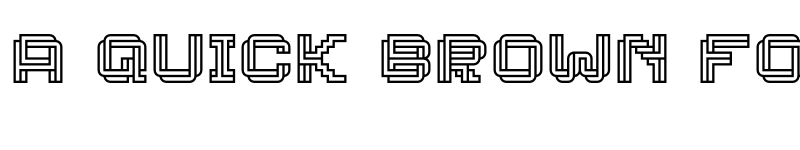 Preview of Linee-DEMO Regular font