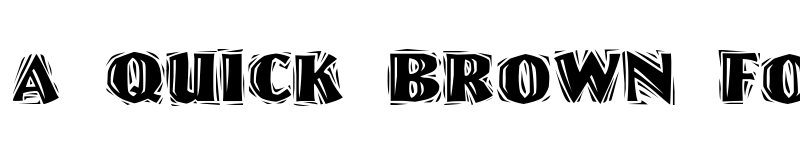 Preview of Linolschrift Heavy Regular font