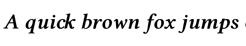 Preview of Linux Libertine O Semibold Italic font