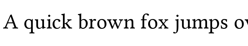 Preview of Linux Libertine Regular font