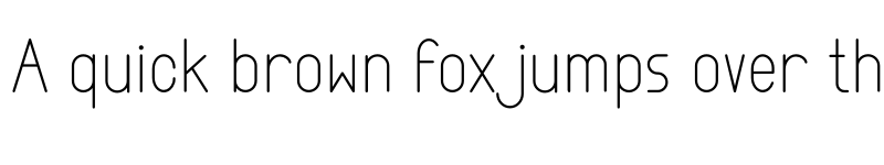 Preview of LINUXSON Regular font