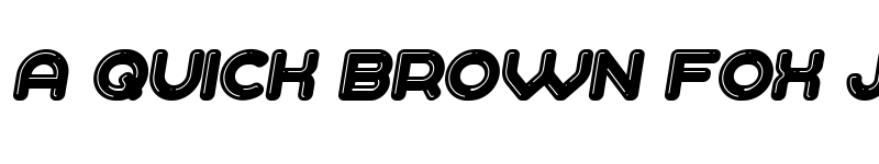 Preview of Liquid Italic font