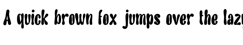 Preview of Liquidie Regular font