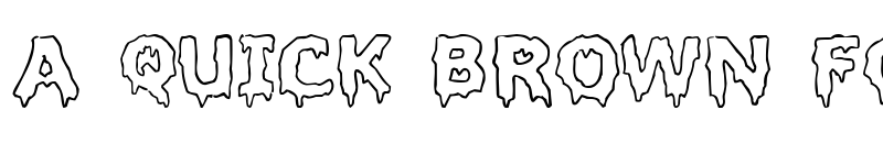 Preview of Liquidism Regular font