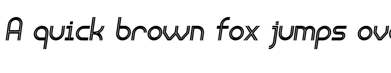 Preview of Liquidrom Italic font