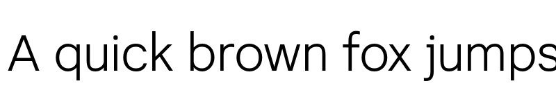 Preview of Literal Light font