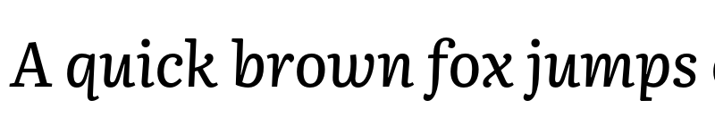 Preview of Literata Book Medium Italic font