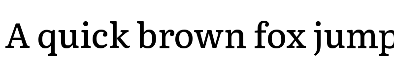 Preview of Literata Medium font