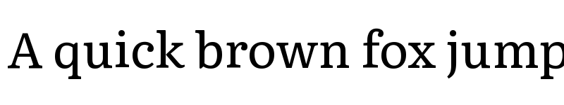 Preview of Literata Regular font