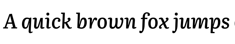 Preview of Literata SemiBold Italic font