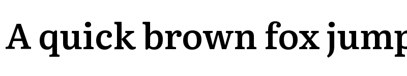 Preview of Literata SemiBold font