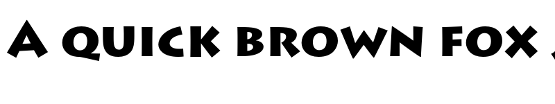 Preview of Lithos Pro 850 font