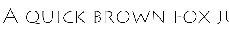 Preview of Lithos Pro Extra Light font