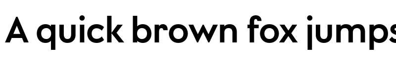 Preview of LitSans Medium font