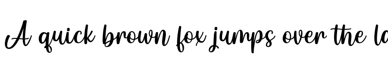 Preview of Little Anessca Regular font