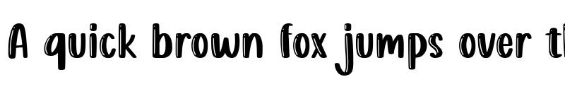 Preview of Little Comet Bubling Demo Versi Regular font