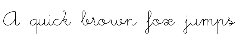 Preview of Little Days Regular font