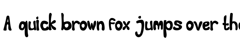 Preview of Little Jelly Regular font