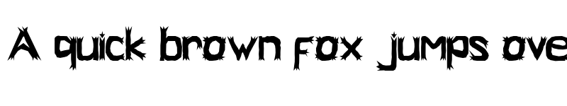 Preview of little monster Regular font