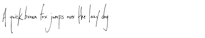 Preview of Little Sparrow Regular font