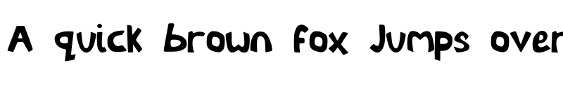 Preview of LittleEnvy Medium font