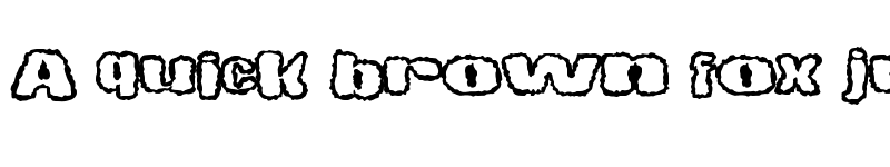Preview of LittleSpooky Regular font