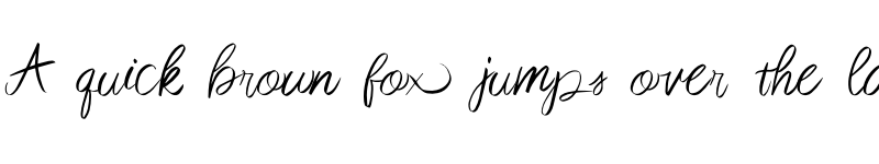 Preview of Lively Regular font